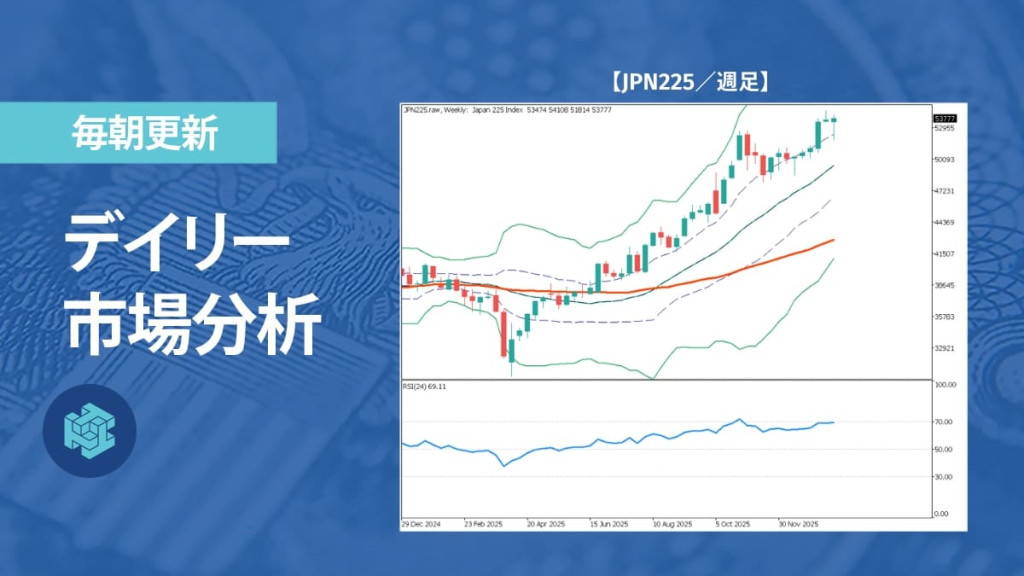 日経平均は上昇基調継続、日本の選挙運動が本格化